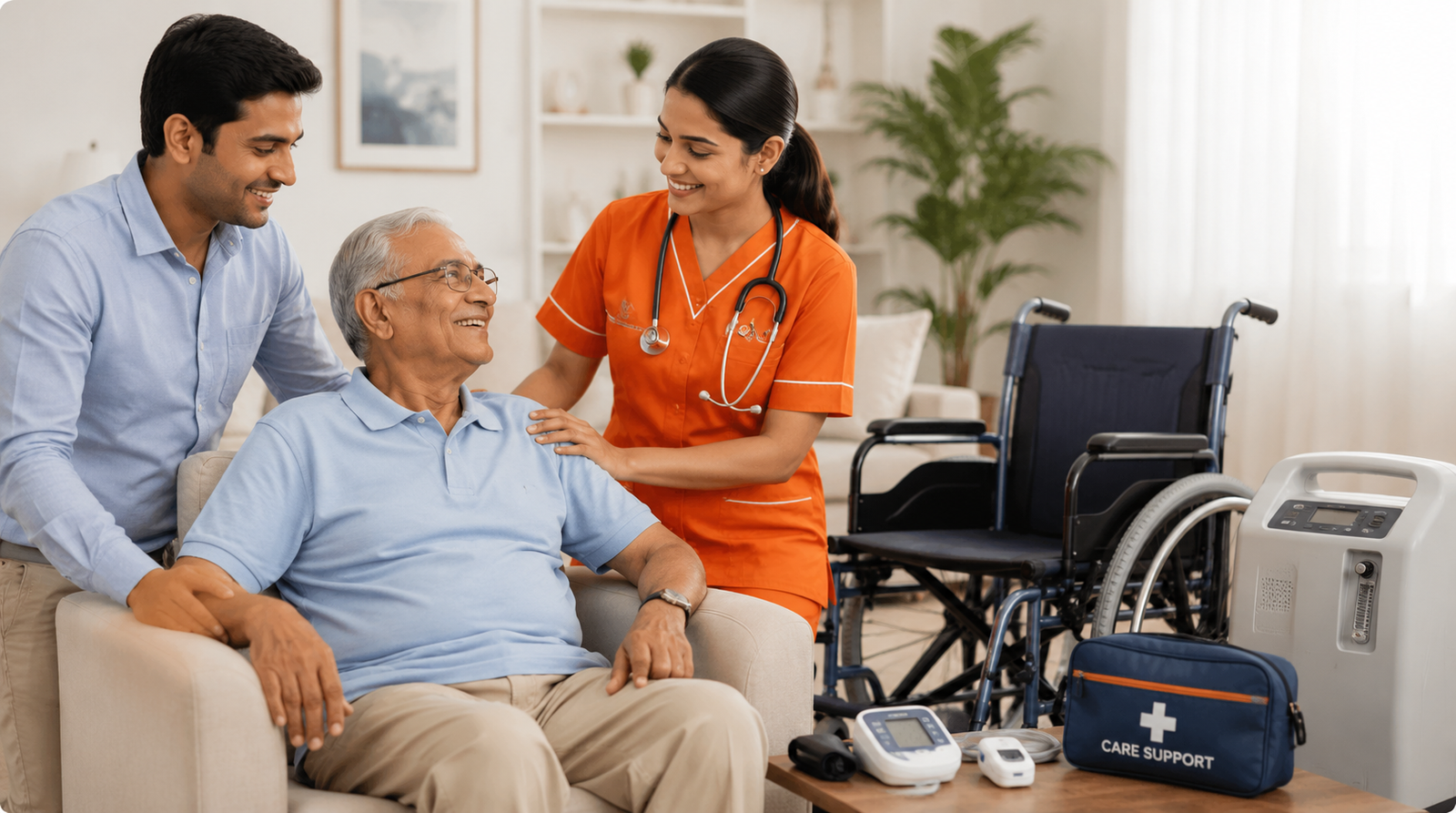 Healthcare Support - Professional Care at Home
