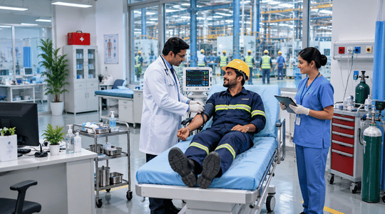 Industrial OHC healthcare support