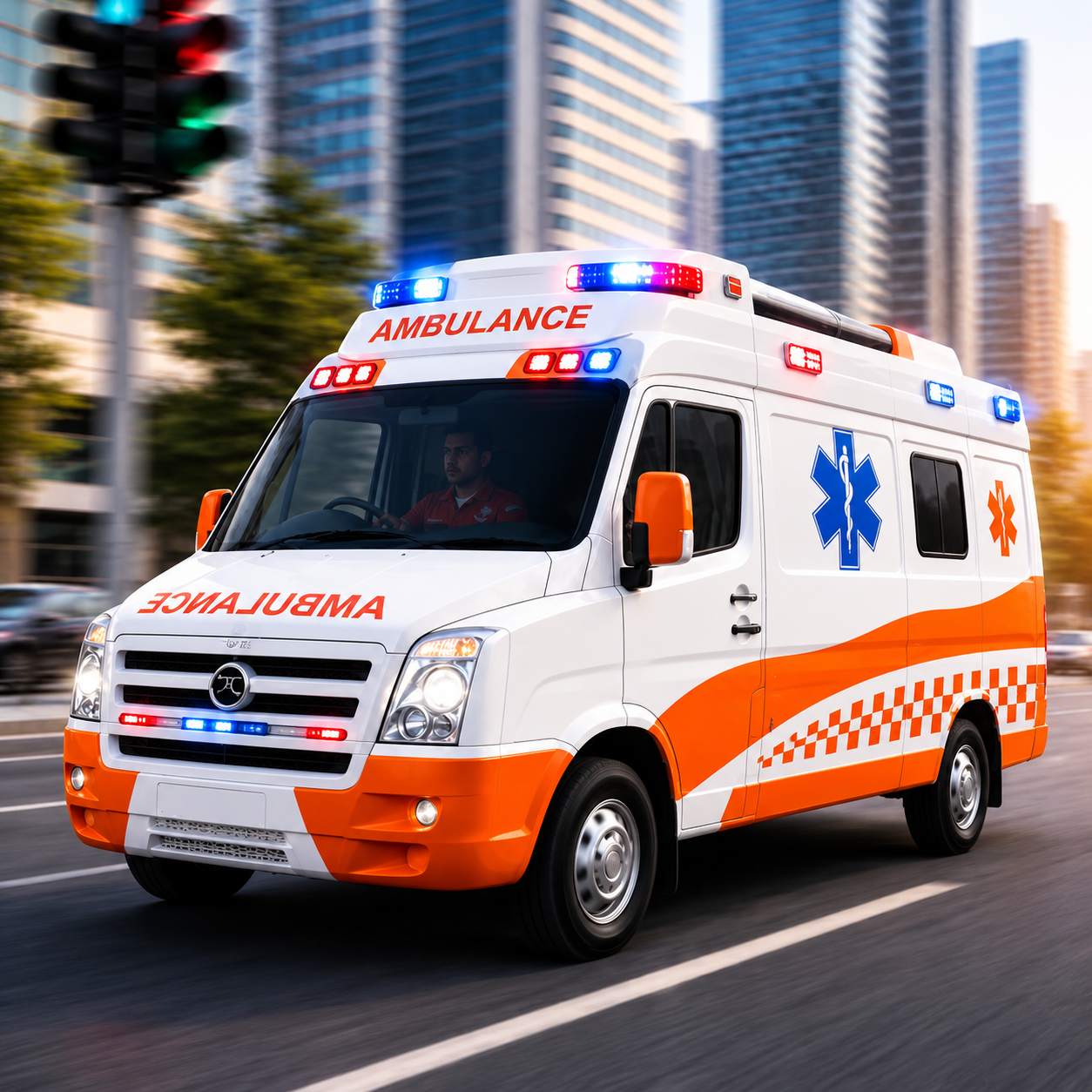 24/7 Emergency ICU ambulance on duty