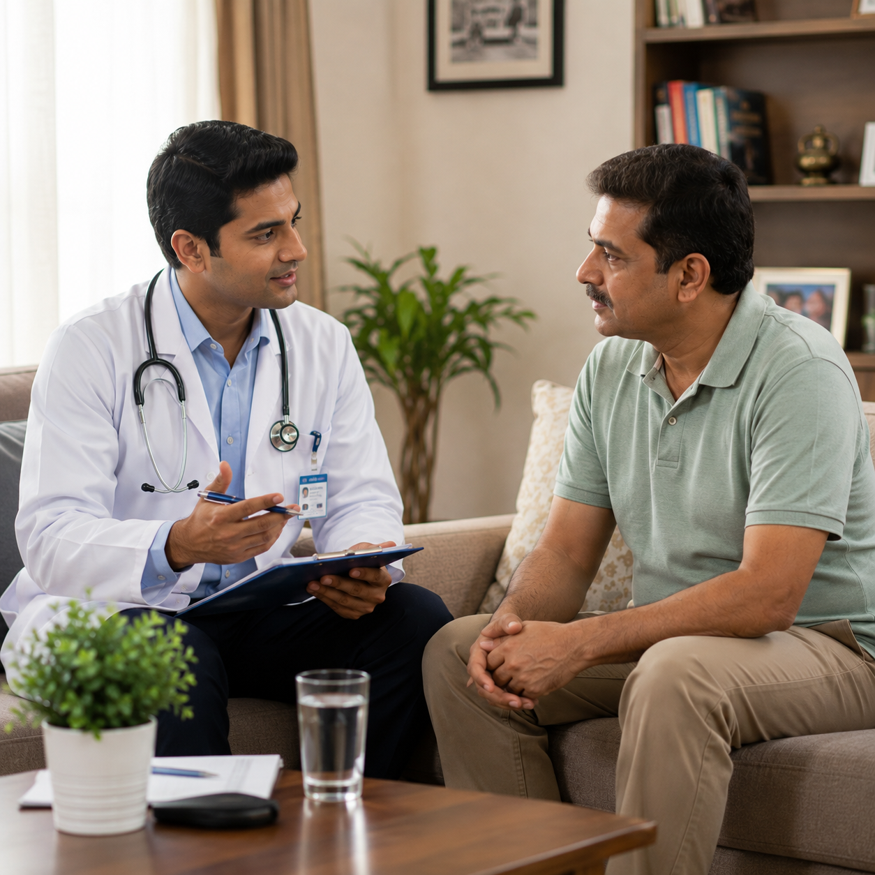 Doctor consultation and prescription