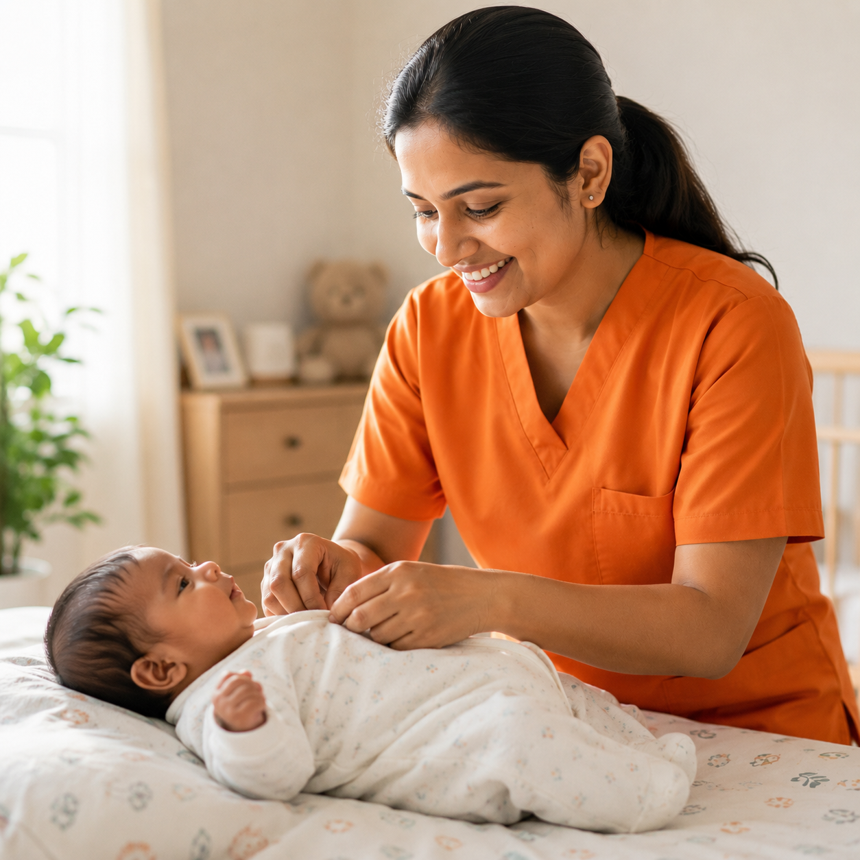 Childcare supervision and playtime