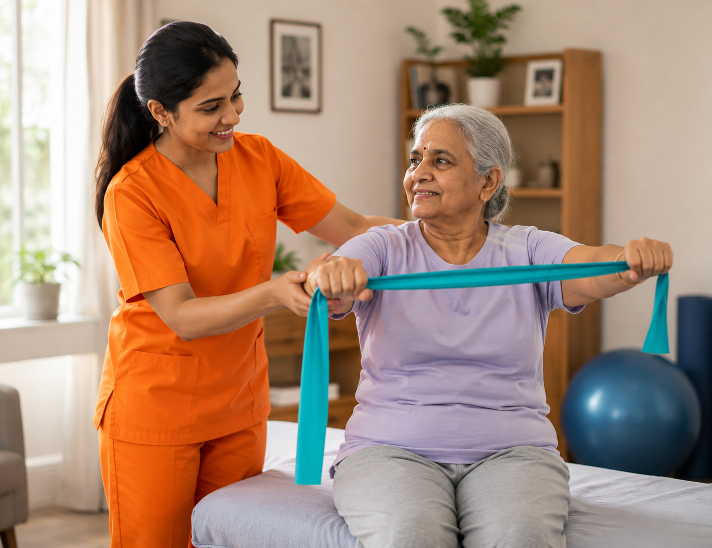 Joint replacement physiotherapy at home